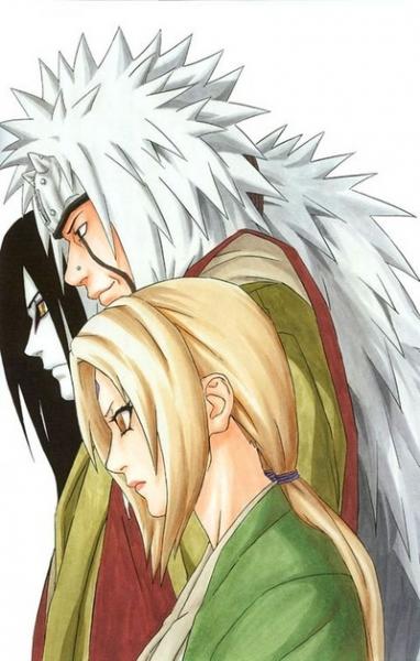 orochimaru jiraiya tsunade
